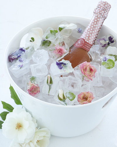 Ice bucket flower