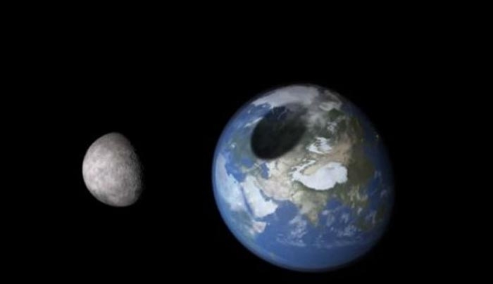 Βίντεο Σοκ : Kαρέ - καρέ τι θα γινόταν εάν το φεγγάρι συγκρουόταν με την Γη