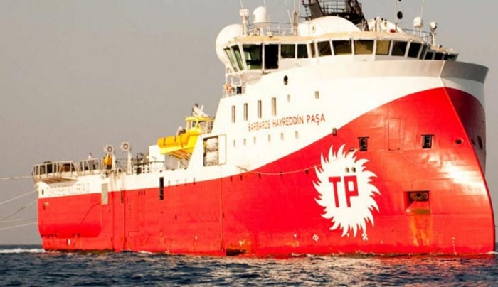 «Αντίποινα» από Τουρκία: Kοντά στον Κόλπο της Μόρφου το ερευνητικό σκάφος Barbaros