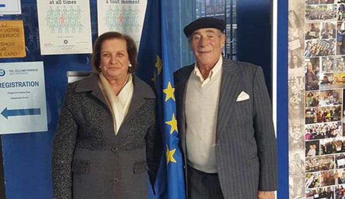 ΣΥΓΚΙΝΗΤΙΚΟΣ ο &quot;φούρναρης της Κω&quot;, Διονύσης Αρβανιτάκης - Τιμήθηκε από το Ευρωπαϊκό Κοινοβούλιο- BINTEO-ΦΩΤΟ