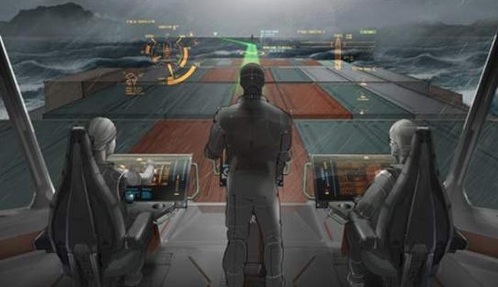 Ετσι θα είναι τα πλοία στο μέλλον -Η γέφυρα θα μοιάζει με διαστημόπλοιο [εικόνες &amp; βίντεο]