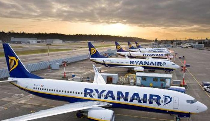 H Ryanair καταδικάζει την απεργία των ελεγκτών εναέριας κυκλοφορίας