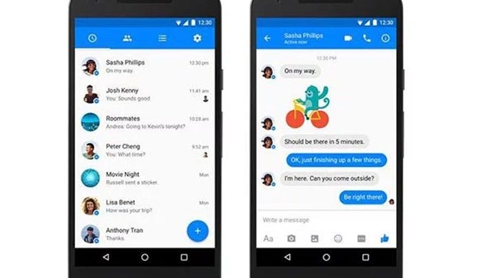 Facebook Messenger: Νέα εμφάνιση βασισμένη στο Material Design για συσκευές Android