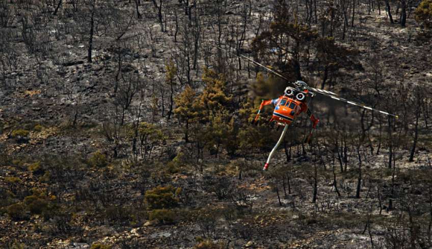 Μέχρι στιγμής απολογισμός: Περισσότερα από 25.000 στρέμματα κάηκαν στη Δαδιά και 17.000 στα Βατερά της Λέσβου (χάρτες)
