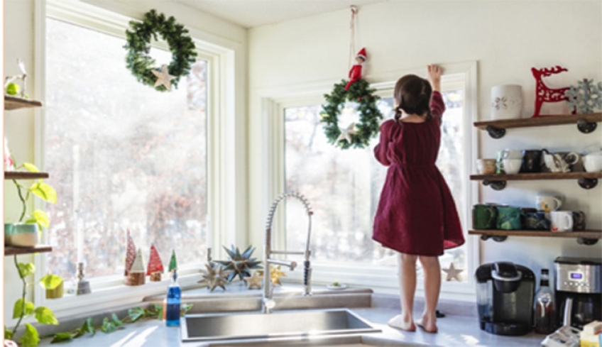 5 tips για να διακοσμήσετε Χριστουγεννιάτικα την κουζίνα σας