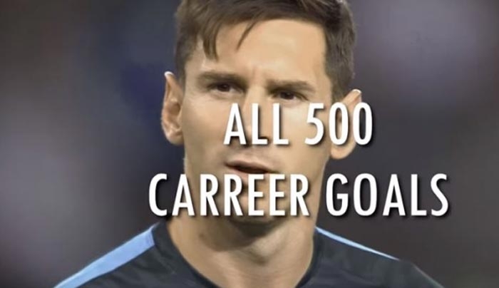 Ένα ΒΙΝΤΕΟ ποδοσφαιρικής μαγείας – Τα 500 γκολ του Μέσι