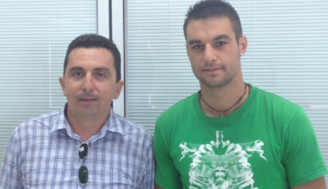Έναρξη συνεργασίας με τον ποδοσφαιριστή Φώτη Αρβανίτη-Πέτκα
