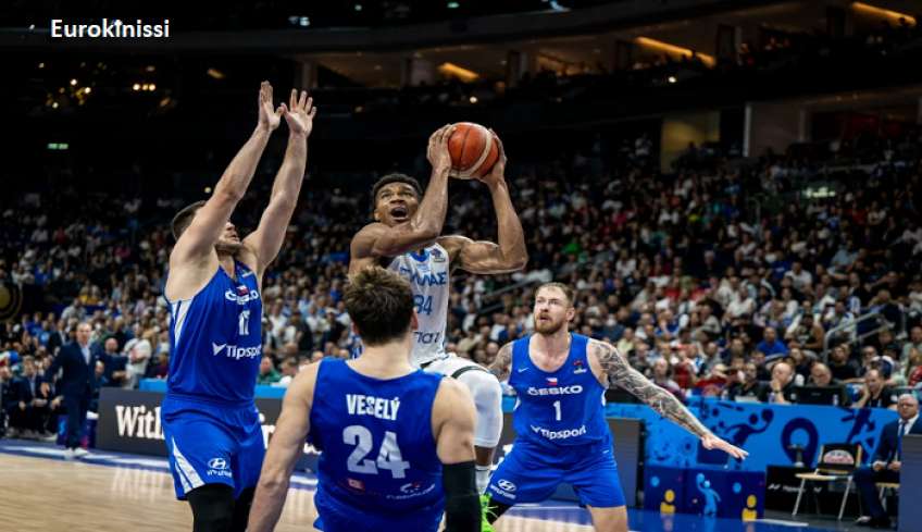 «Έφυγε» για τους 8 του Ευρωμπάσκετ η Ελλάδα κερδίζοντας την Τσεχία