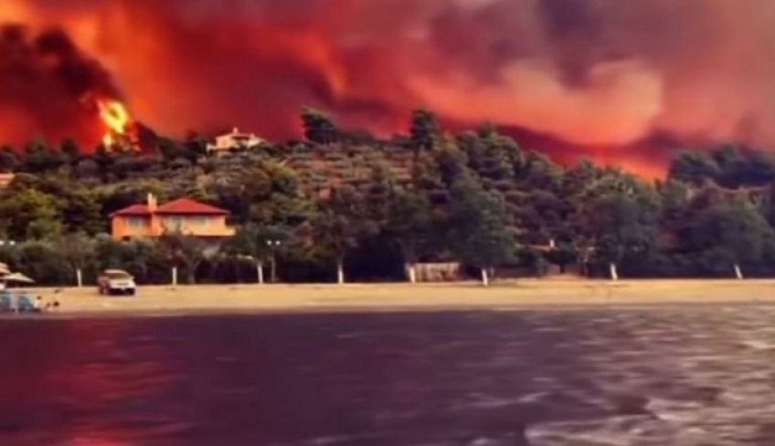 Εκτός ελέγχου η πυρκαγιά στην Εύβοια – Εκκενώθηκαν άλλα τρία χωριά