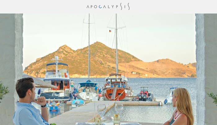 Στον αέρα η ολοκαίνουργια ιστοσελίδα του εστιατορίου «Αpocalypsis» του ξενοδοχείου «Patmos Aktis Suites &amp; Spa»