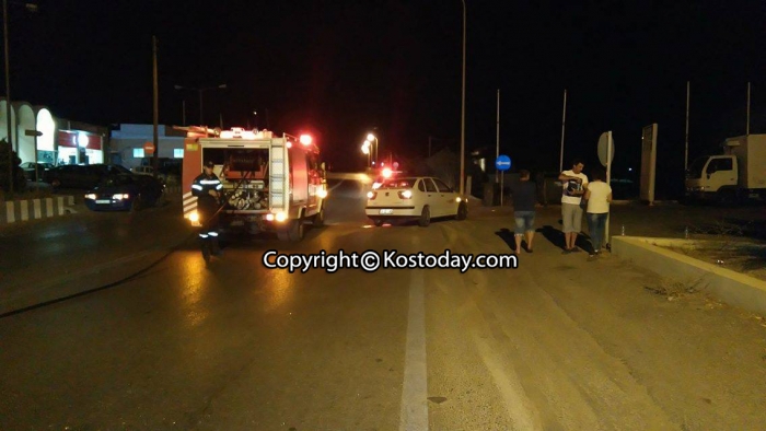 Ατύχημα στην επαρχιακή οδό, στο Νοσοκομείο με ελαφρά τραύματα 2 άτομα!(φωτό)