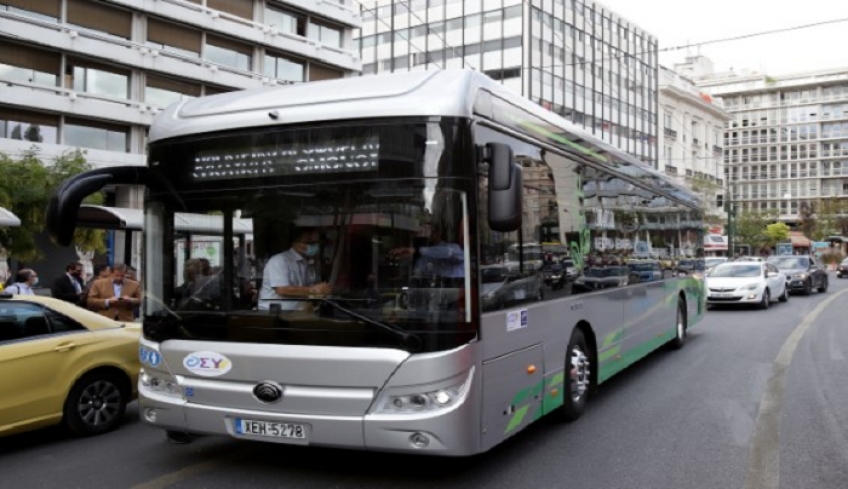 Ενα ηλεκτρικό λεωφορείο βγαίνει στους δρόμους της Αθήνας τις επόμενες ημέρες