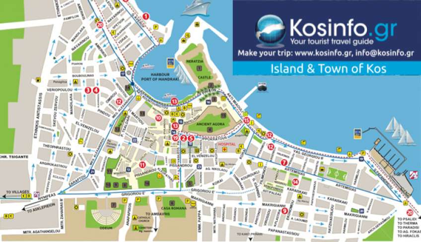 H Kosinfo πιστή στο ραντεβού της, κυκλοφορεί από 30 Μαϊου, τη νέα έκδοση τουριστικού χάρτη της Κω για το 2022