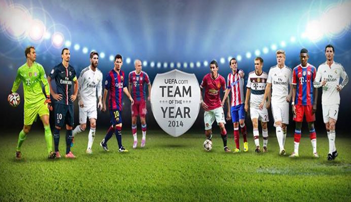 Η κορυφαία 11άδα της UEFA για το 2014