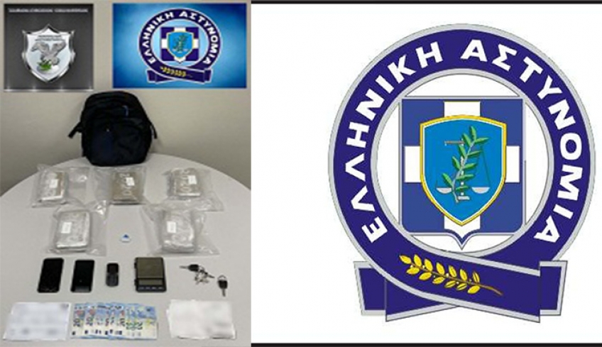 Συνελήφθη μέλος οργανωμένου διεθνούς κυκλώματος εισαγωγής στην ελληνική επικράτεια και διακίνησης ναρκωτικών ουσιών