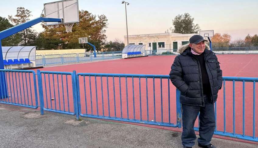 Γ. Καμπανής: Ολοκληρώνονται οι εργασίες στο ανοιχτό γήπεδο μπάσκετ Ζηπαρίου – Ξεκινούν και στην Κέφαλο