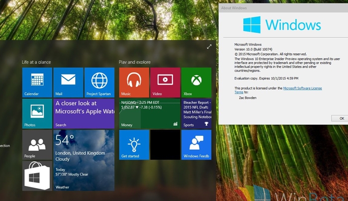 Νέα login screen στα Windows 10