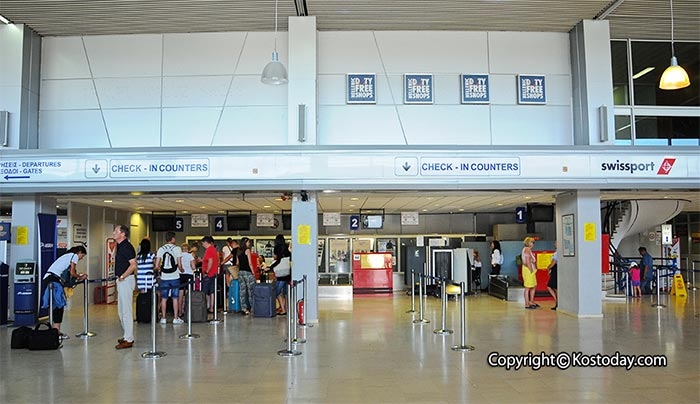 Συνελήφθησαν στο αεροδρόμιο της Κω δύο αλλοδαποί που προσπάθησαν να επιβιβαστούν παράνομα σε πτήση εξωτερικού