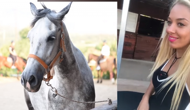 Blondies Travels Anna Sarigianni: Ιππασία για πρώτη φορά (Horse riding)