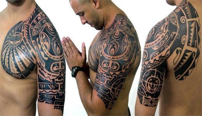 Maori tattoo &amp; άλλα δημοφιλή tribal tattoo σχέδια της Πολυνησίας (Ιδέες)