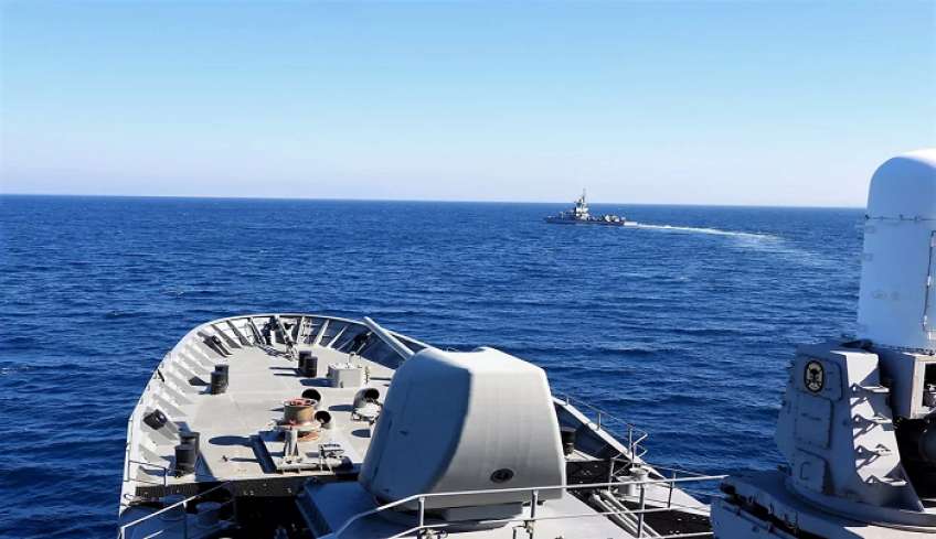 Συνεκπαίδευση του Πολεμικού Ναυτικού με μονάδες του ΝΑΤΟ νοτιοανατολικά της Καρπάθου