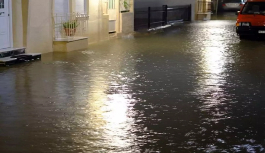 Αιτωλοακαρνανία: Πλημμύρες και κατολισθήσεις – «Πνίγηκε» το Αιτωλικό από τη λιμνοθάλασσα
