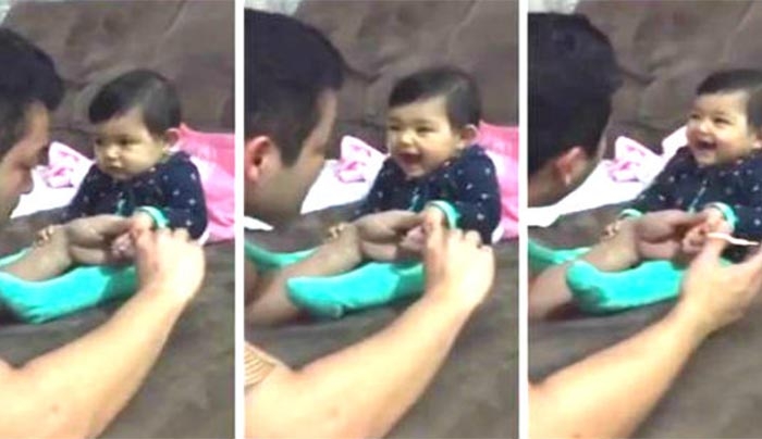 Ένας Μπαμπάς προσπαθεί να κόψει τα νυχάκια της κόρης του, αλλά εκείνη τον τρολλάρει άσχημα…(Βίντεο)