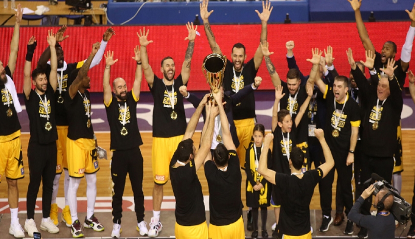 Μπάσκετ – Τελικός Κυπέλλου Ελλάδος: Η ΑΕΚ για 5η φορά «Βασίλισσα» – 61-57 του… πρωτάρη Προμηθέα