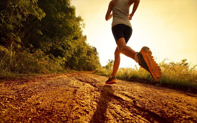 running