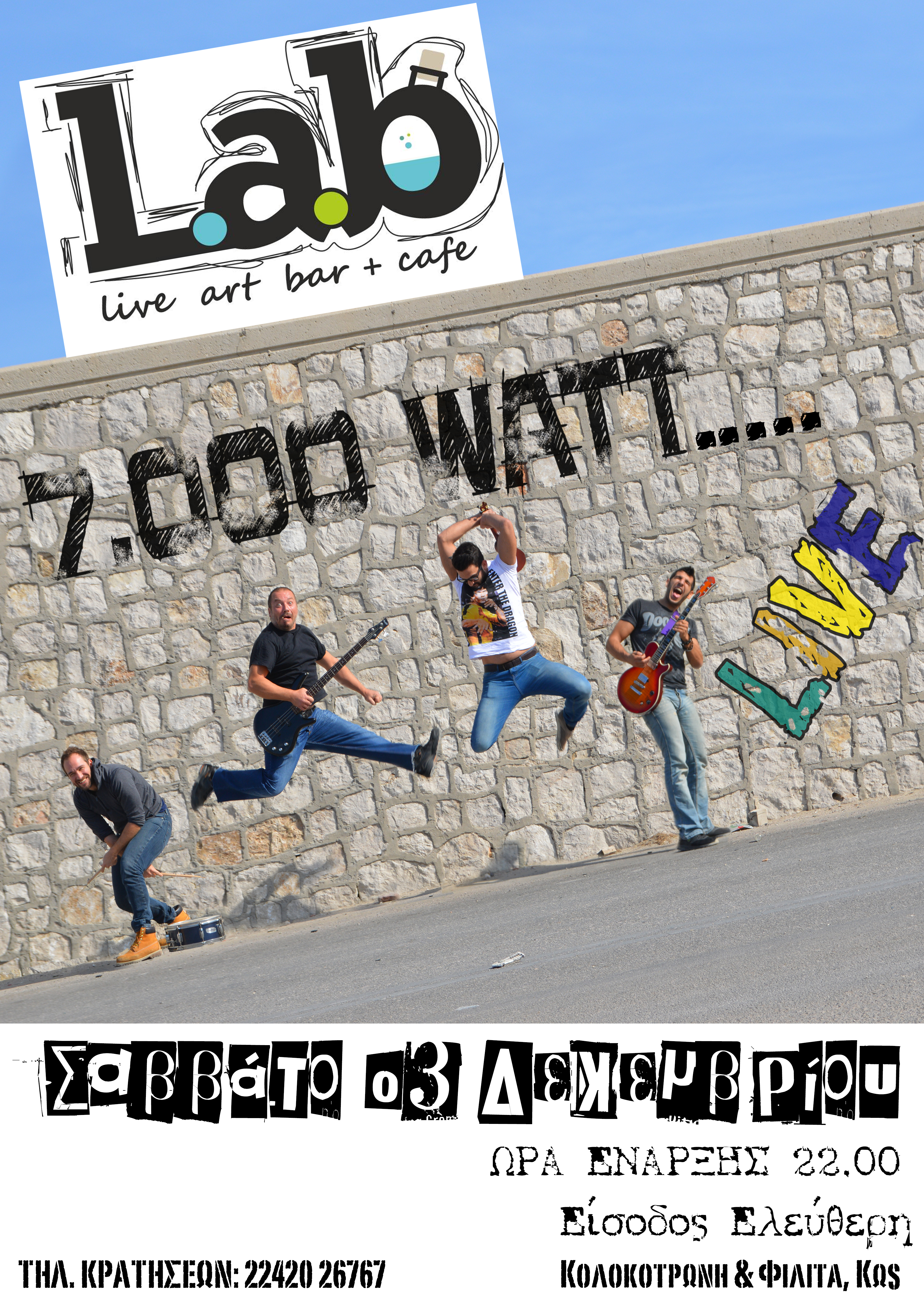 7000 Watt στο Lab