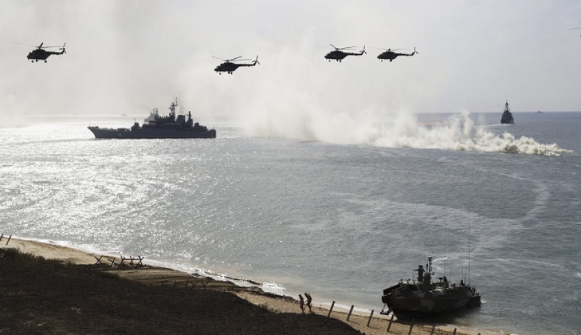 Στην ανατολική Μεσόγειο ο ρωσικός στόλος - Ηχηρό μήνυμα στον Ερντογάν