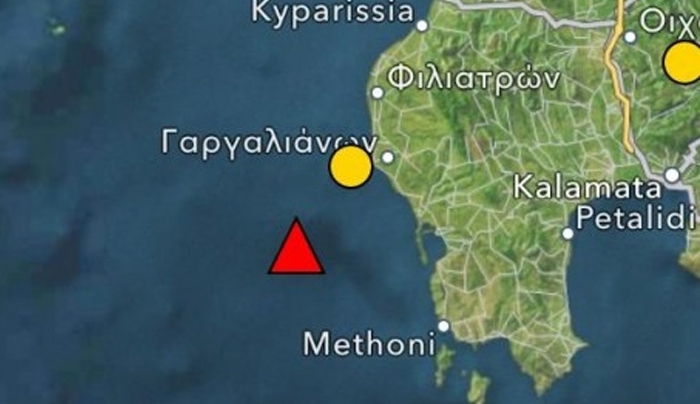 Πύλος: Σεισμός 4,4 Ρίχτερ νοτιοδυτικά της πόλης - Έγινε ιδιαίτερα αισθητός στους νομούς Μεσσηνίας και Ηλείας!