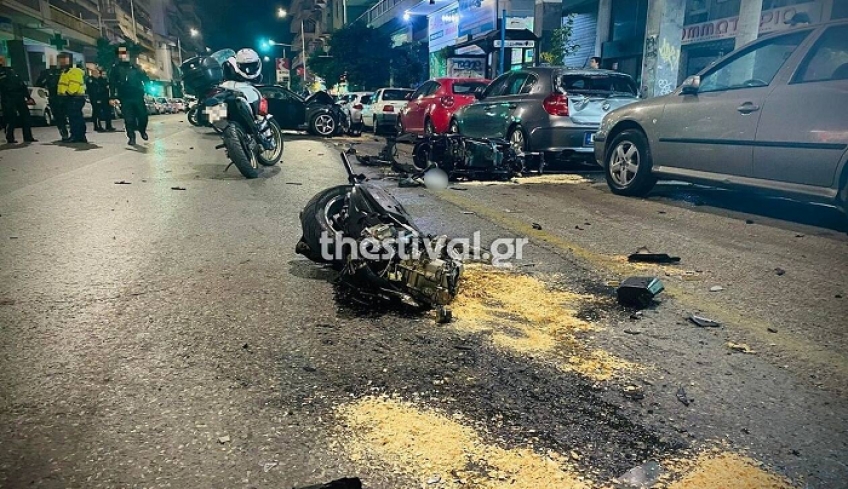 Τραγωδία στη Θεσσαλονίκη: Νεκρός ντελιβεράς που παρασύρθηκε από αυτοκίνητο