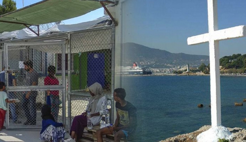 MKO ζητά «αποκαθήλωση» του σταυρού από παραλία στη Λέσβο γιατί ενοχλεί τους αλλόθρησκους