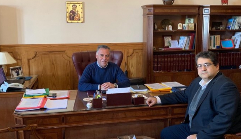 Χ. Κόκκινος με Δήμαρχο Κω: Να επισπευσθούν τα έργα αποκατάστασης των ζημιών που προξένησε ο σεισμός στην Κω
