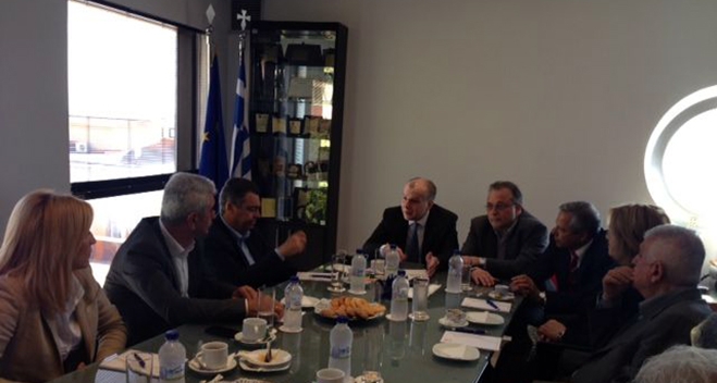 Σειρά επαφών, συναντήσεων και περιοδειών Γ.Μαχαιρίδη