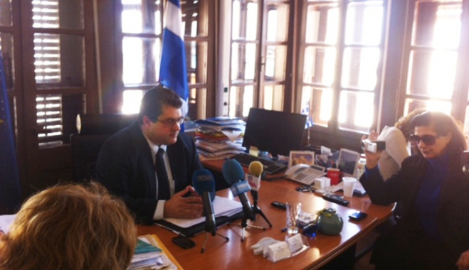 Συνέντευξη τύπου Χ. Κόκκινου για λαθρομετανάστευση και ΦΠΑ