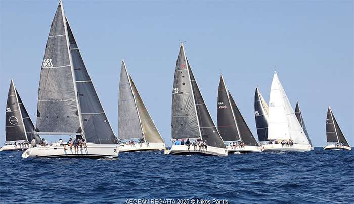 Η Αegean Regatta έφτασε στο Πλωμάρι – Τα αποτελέσματα της 2ης ιστιοδρομίας