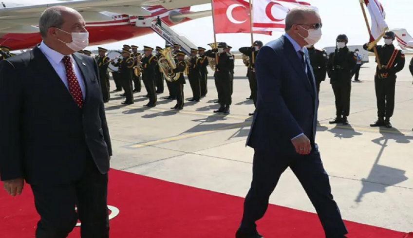 Ερντογάν από κατεχόμενα: Δυο ξεχωριστά κράτη στην Κύπρο – Δεν θα περιμένουμε άλλα 50 χρόνια