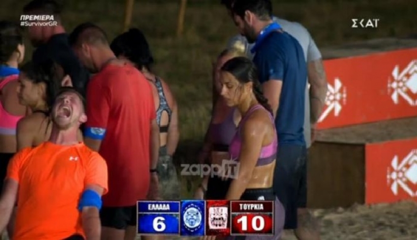 Survivor Ελλάδα – Τουρκία: Διπλή ήττα για την ελληνική ομάδα στην πρεμιέρα!