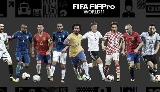 FIFA: Αυτή είναι η καλύτερη ενδεκάδα της χρονιάς!