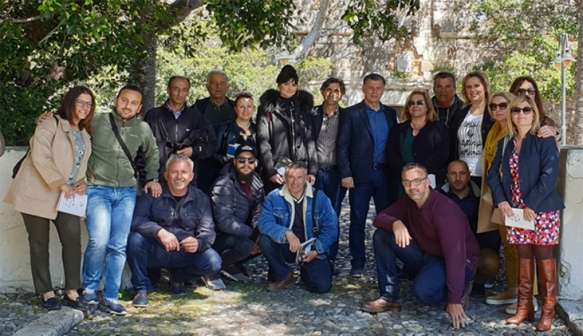 Θερμή υποδοχή του Θεοδόση Νικηταρά στις υπηρεσίες του Δήμου