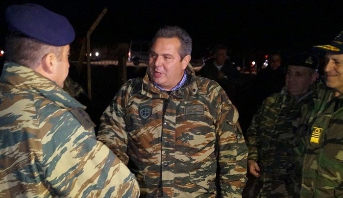 Ο Καμμένος στέλνει μόνιμες δυνάμεις κοντά στις Οινούσσες μετά τις τουρκικές παραβιάσεις
