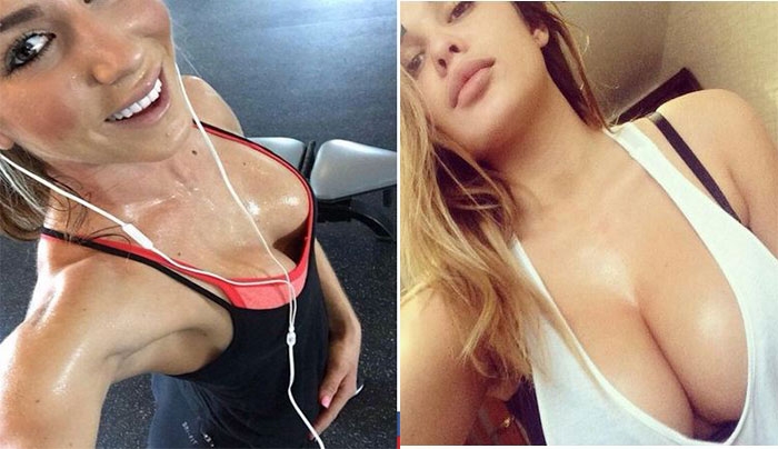 Sexy: Δείτε τη νέα μόδα στις selfies με τα ιδρωμένα γυναικεία στήθη (φωτό)