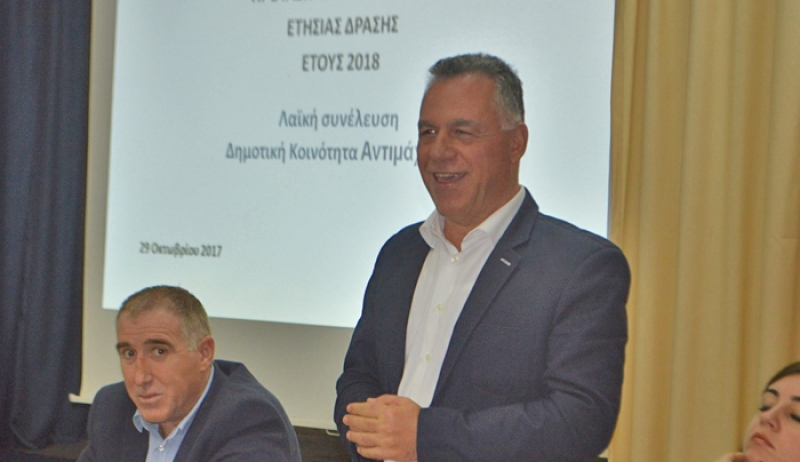 Ο Δήμαρχος Κω συνομιλεί με τους πολίτες στην Αντιμάχεια