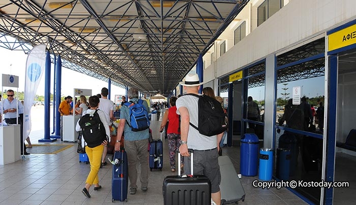 Συνελήφθησαν στο αεροδρόμιο της Κω δύο αλλοδαποί που προσπάθησαν να επιβιβαστούν παράνομα σε πτήση εξωτερικού