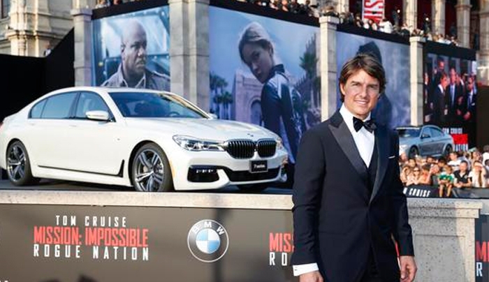 H BMW στην παγκόσμια πρεμιέρα του &quot;Mission: Impossible - Rogue nation&quot;