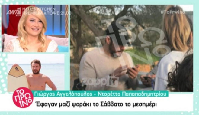 Γιώργος Αγγελόπουλος – Ντορέττα Παπαδημητρίου: Είναι ζευγάρι!