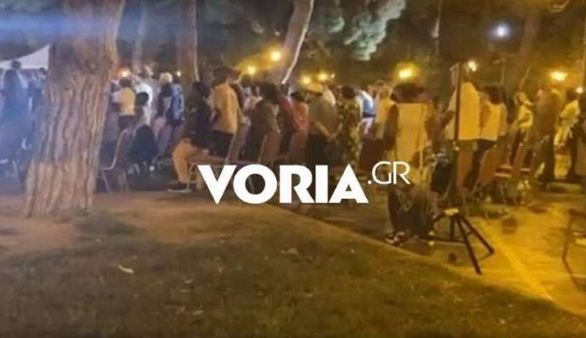 Σάλος έχει προκληθεί στη Θεσσαλονίκη από την τελετή... εξορκισμού σε ένα από τα κεντρικότερα σημεία της πόλης