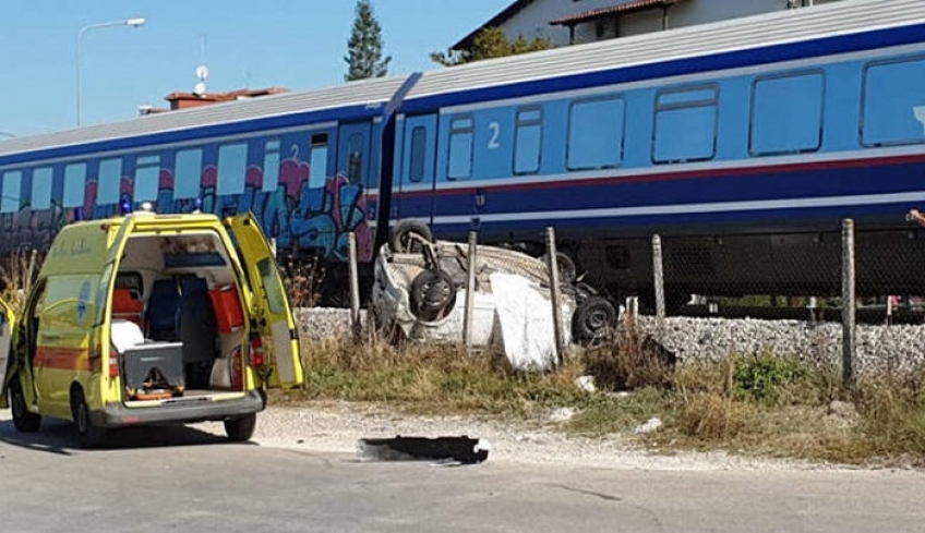 Μία νεκρή από σύγκρουση τρένου με αυτοκίνητο στα Τρίκαλα